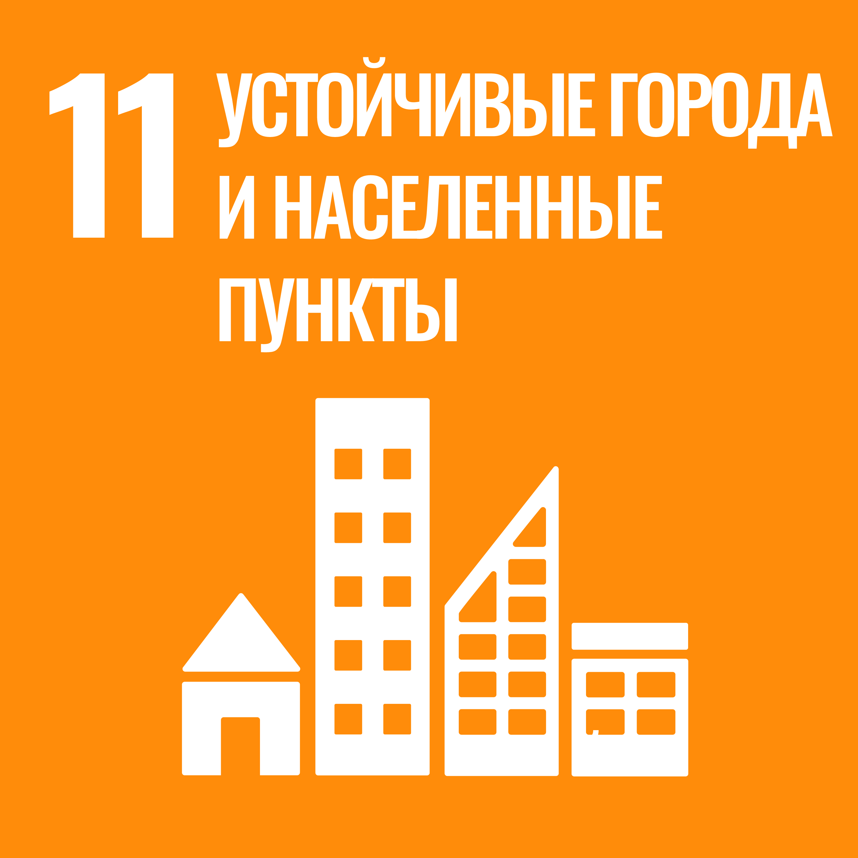 ЦУР 11: Устойчивые города и населенные пункты