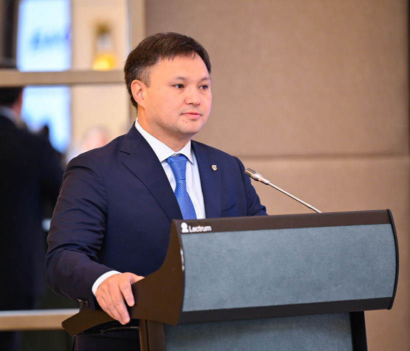 Өндірістік қауіпсіздік форумындағы сөз сөйлеу