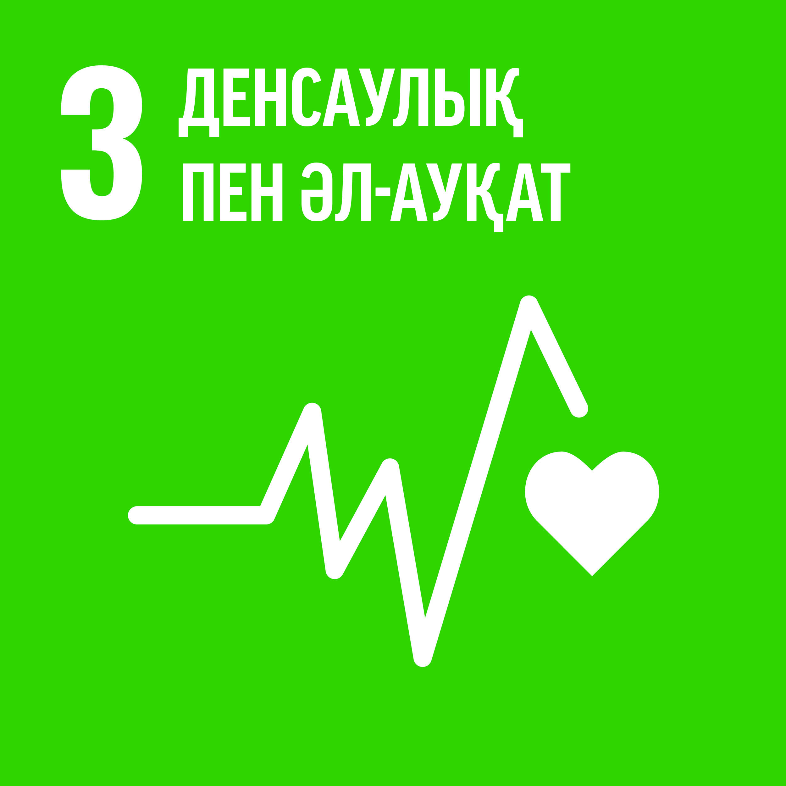 ТДМ 3: Денсаулық пен әл-ауқат