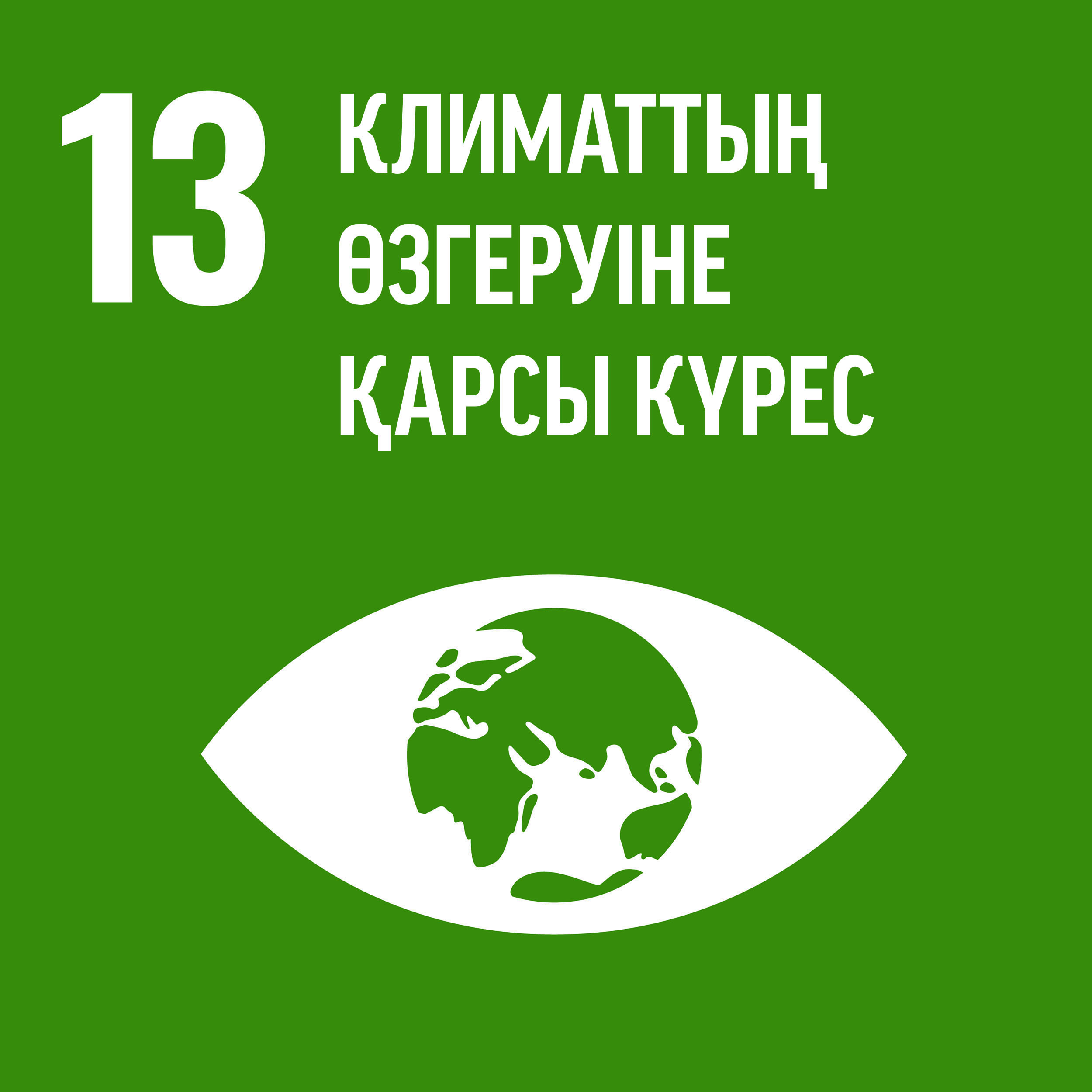 ТДМ 13: Климаттың өзгеруімен күрес